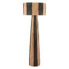 Zuo Gala Floor Lamp - Black/Natural-6