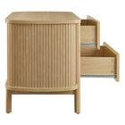 Modway Cadence 2-Drawer Nightstand - Oak-8