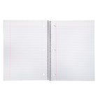 Pep Rally Spiral Notebook - Ruled - 70 Sheets - Lilac-Spiral bound design is easy to turn