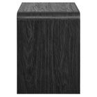 Modway Toscana 2-Drawer Nightstand - Black-Assembly Required