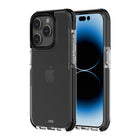 AXS PROShield Plus Drop-tested Clear Case for Apple iPhone 15 Pro Max - Black-Sleek reinforced corners maximize shock absorption by creating an air cushion between your phone and any surface