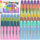 Kwik Stix Tempera Paint Sticks Classpack 72-Piece Set - Pastel-Washable Paints: No cups, smocks, water or brushes are required when using these washable paints These tempera paint pens easily wash off so you don't have to stress about a mess