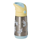 b.box Insulated Drink Bottle - 350 ml - Looney Tunes-Silicone straw top is flexible and soft on little mouths for free-flow drinking