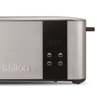 Salton Stainless Steel Digital Countdown Toaster - 2 Slice-1.5" (38 mm) wide slots accommodate a variety of breads including bagels, waffles and English muffins
