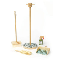 Manhattan Toy Wooden Pretend Cleaning 5-Piece Set-Encourages imaginative role-play