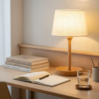 Decent Living Wooden Base Table Lamp - 2 Pack-7