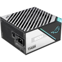 ASUS  ROG Thor 850W 80+ Platinum Fully Modular ARGB Gaming Power Supply-ROG heatsinks have 2x more volume than traditional designs, facilitating lower temperatures, longer component lifespan, and extended 0dB operation