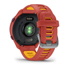 Garmin Forerunner 170 Music Smartwatch - Red Pink with Red Pink/Mango Band-Morning Report provides you with a comprehensive overview of your sleep, recovery, daily calendar, HRV status, and more as soon as you wake up