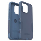 OtterBox Commuter MagSafe iPhone 16 Pro - Baby Blue Jeans-Port covers block dust and dirt