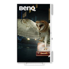 BenQ 31.5" 4K HDR Monitor - White - EW3290U-Boasting 4K resolution, 98% P3 color coverage, and a pair of extraordinary built-in 2.1 channel speakers with woofer for exceptional audio-visual enjoyment