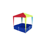 Dura Housewares Splash Kids Pool - Multicolour-Durable white metal frame for stability