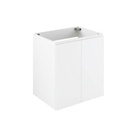 Modway Bryn 24" Wall-Mount Bathroom Vanity - White-Modern Bathroom Vanity