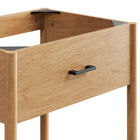 Modway Zaire 24" Bathroom Vanity Cabinet - Natural-Assembly Required