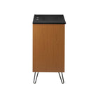 Modway Energize 36" Bathroom Vanity - Cherry/White/Black-MDF and Particleboard Construction