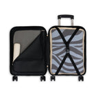 Swiss Mobility LYS 21.5" Hardside Carry-on Luggage - Blue-Telescopic trolley handle with multi-stage locking heights