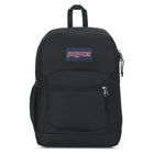 Jansport Crosstown Plus Backpack - Black-One large main compartment