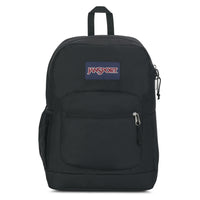 Jansport Crosstown Plus Backpack - Black-One large main compartment