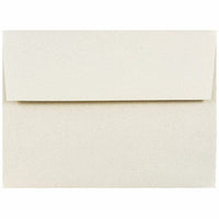 JAM Paper A10 Translucent Vellum Invitation Envelopes - 6" x 9 1/2" - White Cloud - 25 Pack (41346I)-Color: White