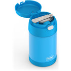 Thermos FUNtainer Food Jar with Spoon - 470 mL - Electric Blue-Sweat-proof exterior