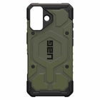 UAG Pathfinder Compatible with MagSafe Rugged Case for iPhone 17 - Olive-Made of 50% Recycled Materials