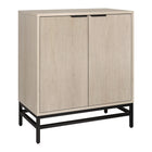 Hudson&Canal Montello 28"W Accent Cabinet - Alder White-Modern contemporary design for your home office, bedroom, or living spaces