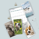 Blueline Monthly Pocket Planner - 6 1/2" H x 3 1/2" W - Animals - Bilingual-Made in Canada