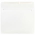 JAM Paper 8.75 x 11.5 Booklet Envelopes, White, 100 Pack (12286g)-White
