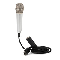 Kikkerland Mini Microphone USB-C-USB Type C plug fits most smartphones