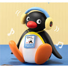 MarTUBE Pingu Cartoon Bluetooth Speaker with Shaking Head Feature - Blue/White-Built-in 2000mAh rechargeable battery with up to 6.5 hours of playback