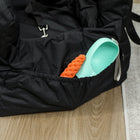 PawHut Dog Car Seat for Small Pets - Black-Crafted from 600D Oxford fabric to resist scratches and water