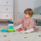 Miniland Feel to Learn: Stack & Roll Rings-Grade VPK