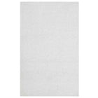 Modway Enyssa Solid Shag Area Rug - 5 ft W x 8 ft L - Ivory White-Solid Shag Area Rug