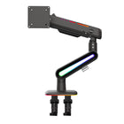 Kanto Heavy-Duty Gaming Desktop Monitor Mount with RGB Lighting for 32" - 60" Monitors-Fits most flat, curved and ultrawide computer monitors from 32" to 60"