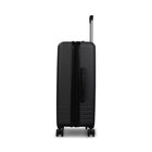 Reebok Repetition 26" Hardside Check-in Luggage - Spinner - Black-Telescopic trolley handle with multi-stage locking heights