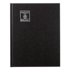 Blueline Undated Appointment Book, 11" x 8-1/2", Black-Perfect binding with hard cover