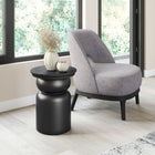 Zuo Colombo Side Table - Black-Maximum Weight Capacity: 20