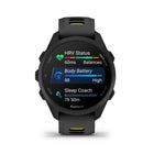 Garmin Forerunner 170 Smartwatch - Black with Black/Amp Yellow Band-Get personalized training plans now featuring run-walk intervals that dynamically adapt after every session based on your performance and recovery