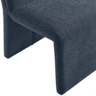Modway Emory Fabric Upholstered Dining Side Chair - Slate Blue-9