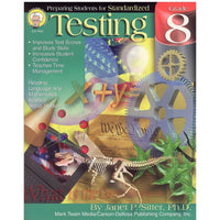 eBook: Mark Twain 1630-EB Preparing Students for Standardized Testing - Grade 8-You will receive two emails: one confirming your entire order, and one with a "Download Software" buttonYou can download immediately or return to your email to download later
