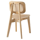 Modway Habitat Wood Dining Side Chair - Grey - 2 Pack-9