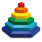 Popular Playthings Hexacus Stacking Game-Assorted colours and pieces