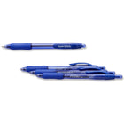 Paper Mate Profile Ballpoint Pens Retractable – 1.4mm – Blue – 4 Pack-Unique ink system delivers extra-smooth, vivid ink colour