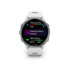 Garmin Forerunner 970 Smartwatch - Titanium with Whitestone Case and Whitestone/Translucent Amp Yellow Band-RUNNING TOLERANCE - Better understand the impact each run has on your body, and get a recommended weekly maximum mileage so you can keep training effectively without taking on too much.