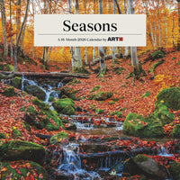 DateWorks 2026 16-Month Wall Calendar - 12" x 12" - Seasons - English-12.00" x 12.00"