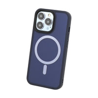 TUFF8 Glide Guard Rugged Case For iPhone 15 Pro Max - Midnight Blue-Shockproof Layer: The air tight shockproof layer adds extra protection from accidental drops. Tested to MIL-STD to 8FT