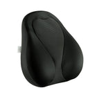 Mount-It! Ergo Collection Memory Foam Curved Back Support - Black-Get ready to experience the difference in your posture and overall sitting comfort with our curved back support cushion