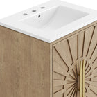 Modway Awaken 24" Bathroom Vanity - Oak/White-10