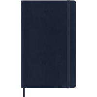 Moleskine 2027 12 Month Weekly Soft Cover Planner - 5" x 8.25" - Sapphire Blue-Dated from January to December 2027