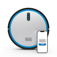 Black+Decker RoboSeries Robotic Vacuum-GYRO Navigation - Usg Gyroscope Sensors, Robot Maps out environment, navigates around furniture and follows a sophisticated cleaning path