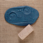 Yellow Door Let's Roll - Pond Life Rollers - Set of 6-The set includes the following pond life: frog and lily pads, fish and weeds, duck and pond, kingfisher and perch, water strider and duckweed, dragonfly and cattails.